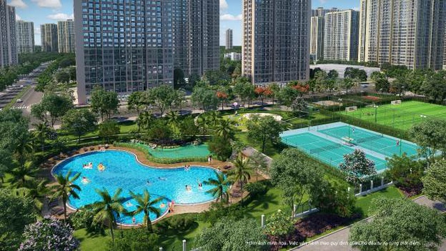 Tiện ích nội khu toà S1.05 Vinhomes Ocean Park