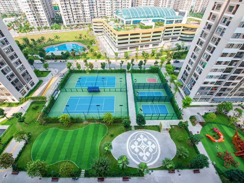 Tiện ích ngoại nội khu toà S203 Vinhomes Ocean Park